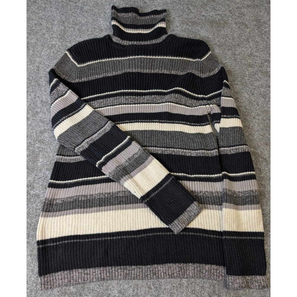 Venezia Jeans Lane Bryant Turtleneck Sweater Sz 14/16w Striped NWT